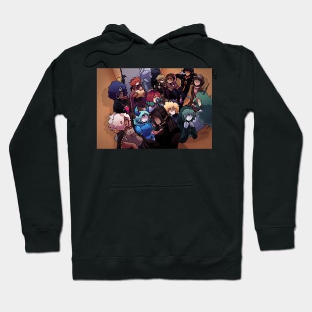 Elevator Scene Hoodie by spacebombz